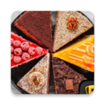 cake recipes, baking recipes android application logo